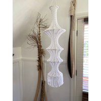 Weiße Fischfalle Windlicht No 1 von Cordemacrame