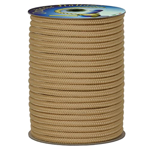 Corderie Italiane 001061656 Polypropylen-Geflecht, Beige, 12 mm, 150 m von Corderie Italiane