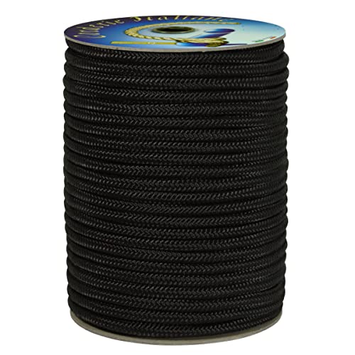 Corderie Italiane 006063506 Polypropylengeflecht schwarz 10 mm - 50 m von Corderie Italiane