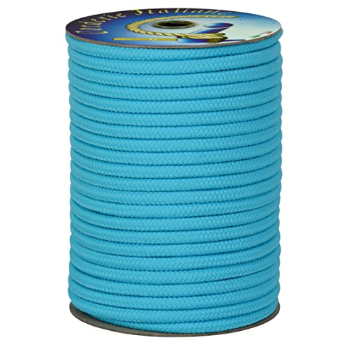 Corderie Italiane 006076049 Polypropylengeflecht hellblau 5 mm - 100 m von Corderie Italiane