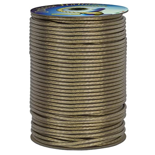 Corderie Italiane 006077503 Wäscheständerkabel Acc OTT 6 MM-100 m, Stahl Messing transparent von Corderie Italiane