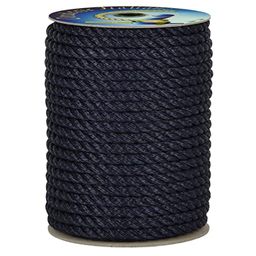 Corderie Italiane 6001058 – Hawser 00, 10 mm-20 MT, blau von Corderie Italiane