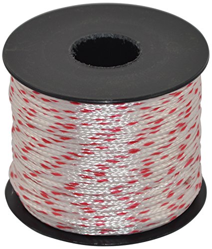 Corderie Italiane 6004325 – 00 Seil aus Nylon, 1,8 mm-100 MT, in dem Film, Weiß/Rot von Corderie Italiane