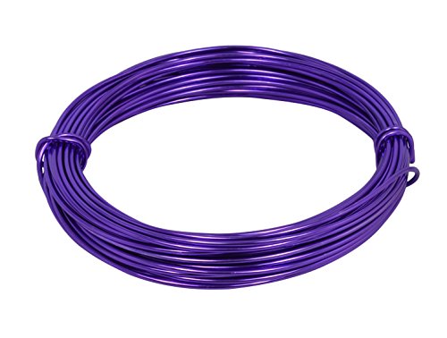Corderie Italiane 6025603 – 00 Aluminium-Draht 2,0 mm, 12 MT, Viola, Farbe: Violett von Corderie Italiane
