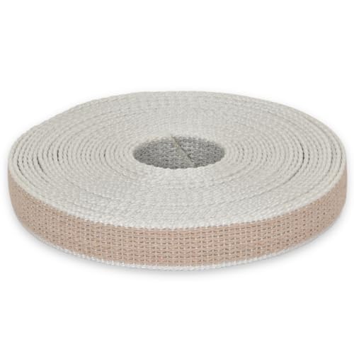 corderie Italiane 006006503 cintino aus Baumwolle für Rollläden 22 mm 7,5 m grau/beige von Corderie Italiane