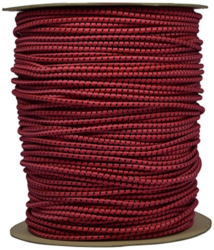 corderie Italiane 2012030 – 00 Elastische Braid 6 mm-300 M rot von Corderie Italiane