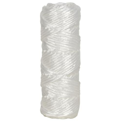 corderie Italiane 6000976 – 00 Kettenmuster Bast 100 gr-050 MT White Farbe: Weiß von Corderie Italiane