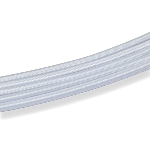 corderie Italiane 6004998 – 00 Stretcharmband 3,0 mm-15 M White Farbe: Weiß von Corderie Italiane