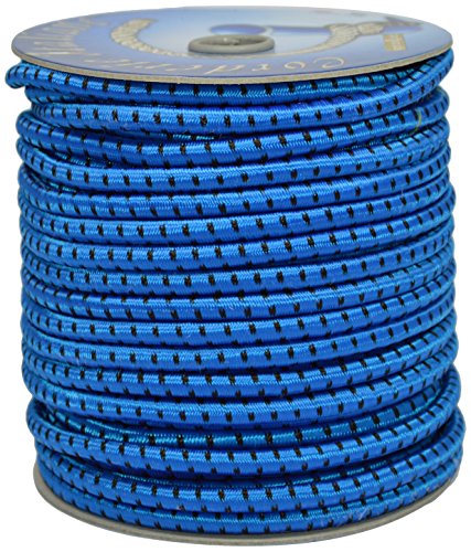 corderie Italiane 6005094 – 00 Braid elastisch 8 mm-50 M blau von Corderie Italiane