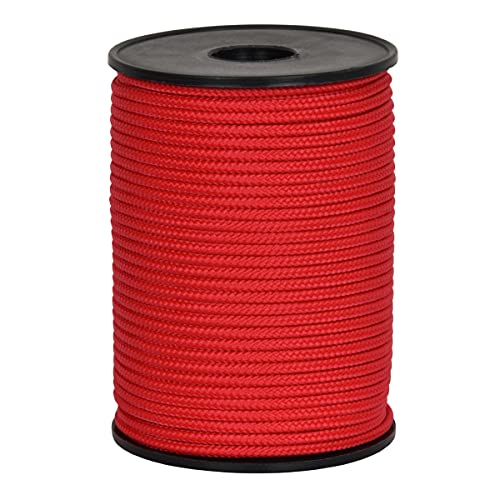 corderie Italiane 6037224 – 00 Hobby Zopf 2,0 mm-50 M rot von Corderie Italiane