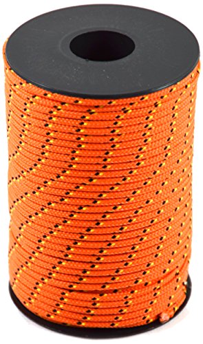 corderie Italiane 6037712 – 00 Freizeit Fantasy Zopf 2,5 mm-50 M Orange Color: Orange von Corderie Italiane