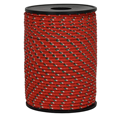 corderie Italiane 6038504 – 00 Freizeit Fantasy Zopf 3,0 mm x 40 m rot von Corderie Italiane