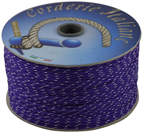 corderie Italiane 6038856 – 00 Freizeit Fantasy Zopf 3,0 mm-200 MT Viola Farbe: violett von Corderie Italiane
