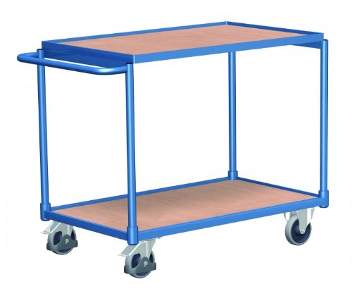 Cordes sw-500.501 Tischwagen mit 2 Ladeflächen, Blau von Cordes