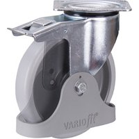 VARIOfit Bremsrolle 160 x 40 mm grau (thermoplastisch) von Cordes