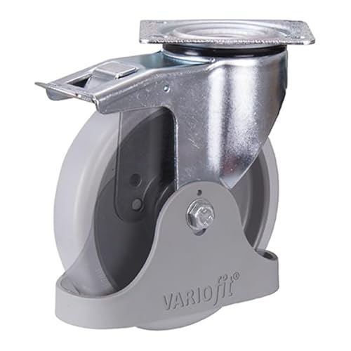 VARIOfit Bremsrolle 200 x 40 mm grau (thermoplastisch) von Cordes