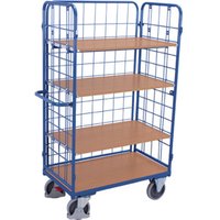 VARIOfit Etagenwagen hoch 850 x 500 mm 4 Böden 3 Wände von Cordes