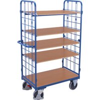 VARIOfit Etagenwagen hoch 1.000 x 600 mm 5 Böden 2 Wände von Cordes