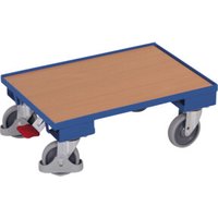 VARIOfit Euro-System-Roller mit Boden (10 mm Rand) Zentralbremse EasySTOP von Cordes