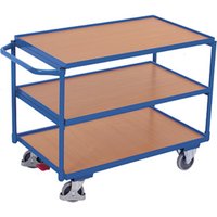 VARIOfit Tischwagen mit 3 Ladeflächen 835 x 495 mm Schiebegriff waagerecht von Cordes