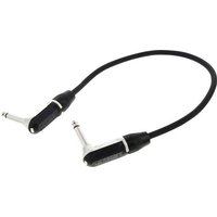 Cordial CFI 0,6 RR Klinken Kabel [1x Klinkenstecker 6.35mm - 1x Klinkenstecker 6.35 mm] 0.60m Schwar von Cordial