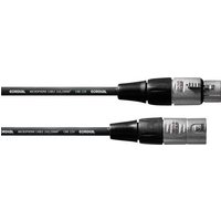 Cordial CFM10FM XLR Verbindungskabel [1x XLR-Buchse - 1x XLR-Stecker] 10.00m Schwarz von Cordial