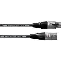 Cordial CFM1FM XLR Verbindungskabel [1x XLR-Buchse - 1x XLR-Stecker] 1.00m Schwarz von Cordial