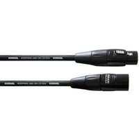 Cordial CIM 2,5 FM XLR Verbindungskabel [1x XLR-Buchse - 1x XLR-Stecker] 2.50m Schwarz von Cordial