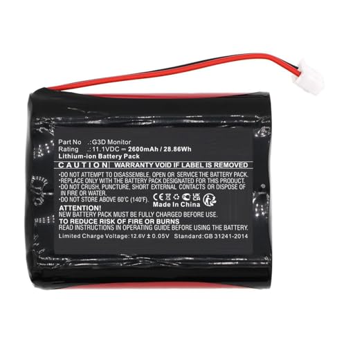 CoreParts Battery 11.1V 2600mAh 28.86Wh for Meditech Medical, MBXMED-BA737 von CoreParts