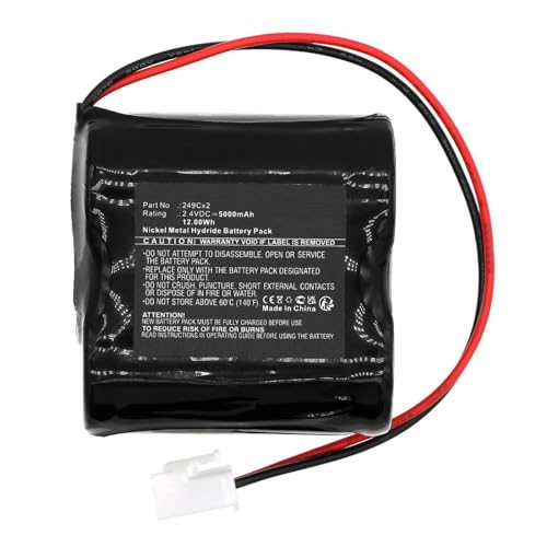 CoreParts Battery 2.4V 5000mAh 12.00Wh for Zumtobel Emergency, MBXEL-BA186 von CoreParts