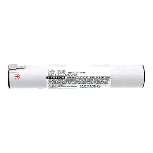 CoreParts Battery 3.6V 2000mAh 7.20Wh for Gorenjes Vacuum, MBXVAC-BA0626 von CoreParts