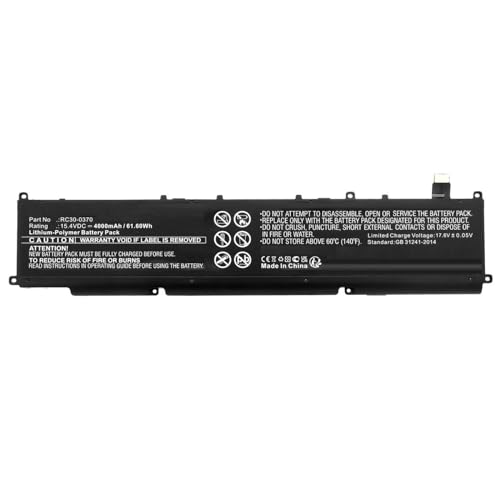 CoreParts Battery 61.60Wh 15.4V 4000mAh for Razer Notebook, Laptop, MBXRZ-BA0014 CoreParts Battery 61.60Wh 15.4V 4000mAh for Razer Notebook, Laptop, MBXRZ-BA0014 von CoreParts