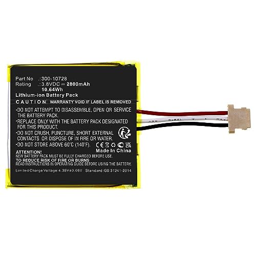 CoreParts Ersatzteil Battery 10.64Wh Li-ion 3.8V 2800mAh Black for Honeywell, MBXAL-BA073 CoreParts Ersatzteil Battery 10.64Wh Li-ion 3.8V 2800mAh Black for Honeywell, MBXAL-BA073 von CoreParts