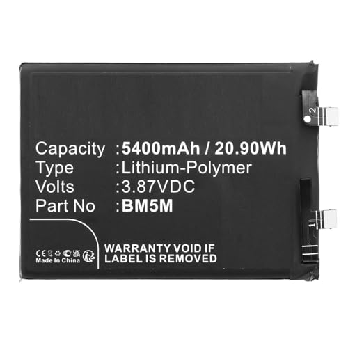 CoreParts Ersatzteil Battery 20.90Wh 3.87V 5400mAh for Redmi Mobile, MBXMP-BA1775 von CoreParts