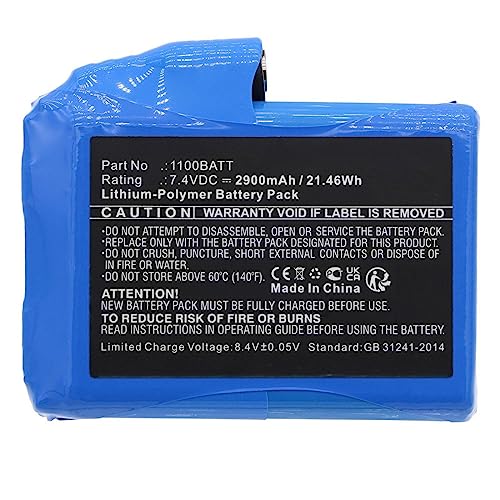 CoreParts Ersatzteil Battery 21.46Wh Li-Pol 7.4V 2900mAh for Clover Mobile, MBXMISC0267 von CoreParts