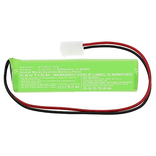 CoreParts Ersatzteil Battery 4.80Wh NI-MH 2.4V 2000mAh Green for ELUBAT, MBXEL-BA039 CoreParts Ersatzteil Battery 4.80Wh NI-MH 2.4V 2000mAh Green for ELUBAT, MBXEL-BA039 von CoreParts