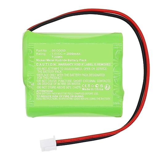 CoreParts Ersatzteil Battery 7.20Wh NI-MH 3.6V 2000mAh Green for Fischer, MBXEL-BA032 CoreParts Ersatzteil Battery 7.20Wh NI-MH 3.6V 2000mAh Green for Fischer, MBXEL-BA032 von CoreParts