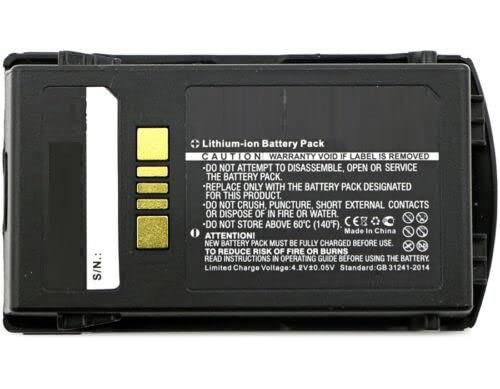 CoreParts Ersatzteil Battery 9.25Wh Li-Polymer 3.7V 2500mAh Black for Zebra, MBXPOS-BA0524 von CoreParts
