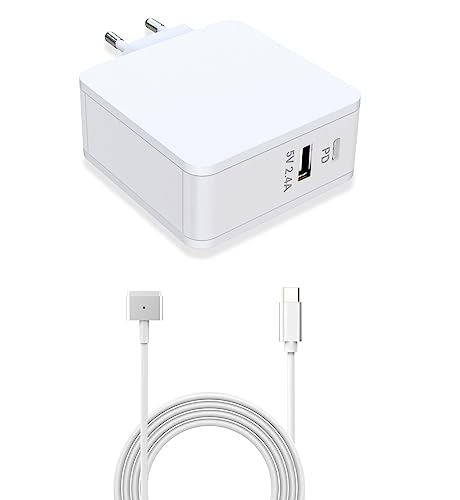 CoreParts Ersatzteil Power Adapter for MacBook 45W 14.8V 3A Plug: Magsafe 2, W125906193 (45W 14.8V 3A Plug: Magsafe 2 with USB Output) von CoreParts