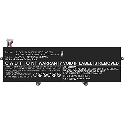 CoreParts Laptop Battery for HP 52.36Wh 4Cell Li-ion 7.7V 6800mAh, MBXHP-BA0269 von CoreParts