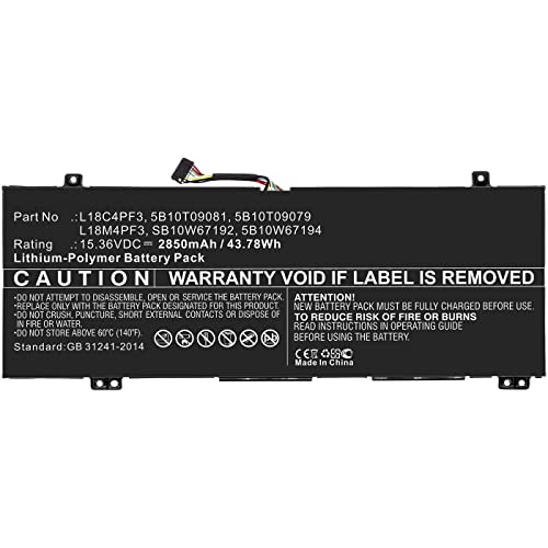 CoreParts Laptop Battery for Lenovo 43.78Wh Li-ion 15.36V 2850mAh, MBXLE-BA0239 von CoreParts