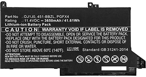 MicroBattery MBXDE-BA0140 Notebook-Komponenten Zusatzakku/Akku – zusätzliche Notebookkomponenten (Akku/Akku, Dell, Latitude 12 7000, Latitude 12 7280, Latitude 12 7480) von CoreParts