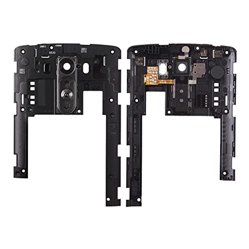 MicroSpareparts Mobile LG G3 D851 Rear Frame Assembly Black, MSPP71801 (Black) von CoreParts