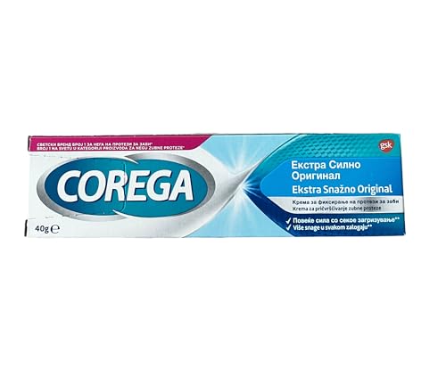 Corega Extra Strong 40 g - denture adhesive cream by Corega Corega Extra Strong 40 g - denture adhesive cream by Corega von Corega
