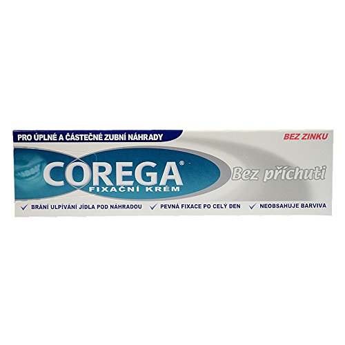 Corega Prothesenkleber Creme Flavorless Zink Frei 40g Corega Prothesenkleber Creme Flavorless Zink Frei 40g von Corega