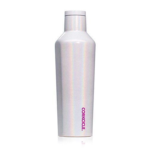 Corkcicle Canteen – Wasserflasche und Thermoskanne – dreifach isolierter Edelstahl, 473 ml, Sparkle Unicorn Magic von Corkcicle