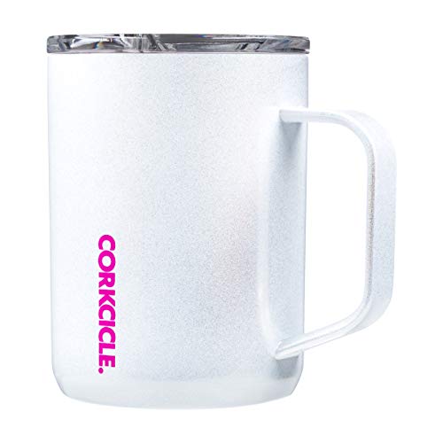 Corkcicle Kaffeetasse aus Edelstahl mit Griff in Form von Origins Einhorn Magic von Corkcicle