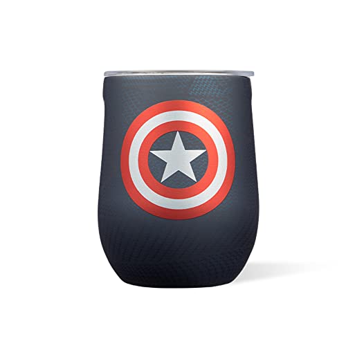 Corkcicle Stiellos – 340 ml Marvel – Captain America von Corkcicle