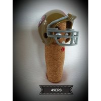 Fußball Geschenk Flasche Stopper San Francisco 49Ers von CorkdorkToppers