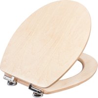 CORNAT WC-Sitz "Hochwertiges Echtholz - Kiefer - Absenkautomatik", Komfortables Sitzgefühl - Edle Holz-Optik passt in jedes Badezimmer von Cornat